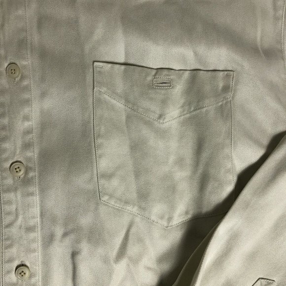 Tommy Bahama Island Soft Mens Shirt Size L Long Sleeve Button Up Beige J56 - Picture 3 of 5